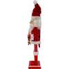 15-Inch Wooden Santa Claus Nutcracker - Nutcrackers - 4