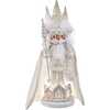 15-Inch White Winter LED Hat Nutcracker - Nutcrackers - 1 - thumbnail