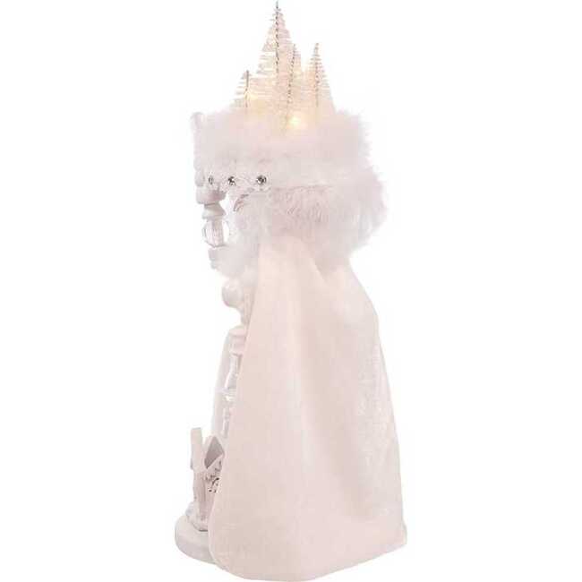 15-Inch White Winter LED Hat Nutcracker - Nutcrackers - 4