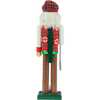 15-Inch Red and Green Golfer Nutcracker - Nutcrackers - 6