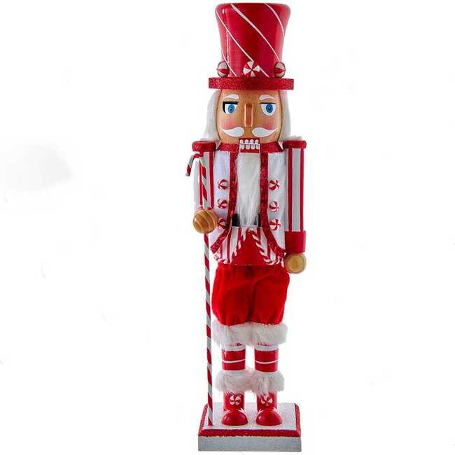 15-Inch Peppermint Nutcracker