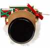 15-Inch Red, White and Black Nutcracker with Gift Box and Wreath - Nutcrackers - 5