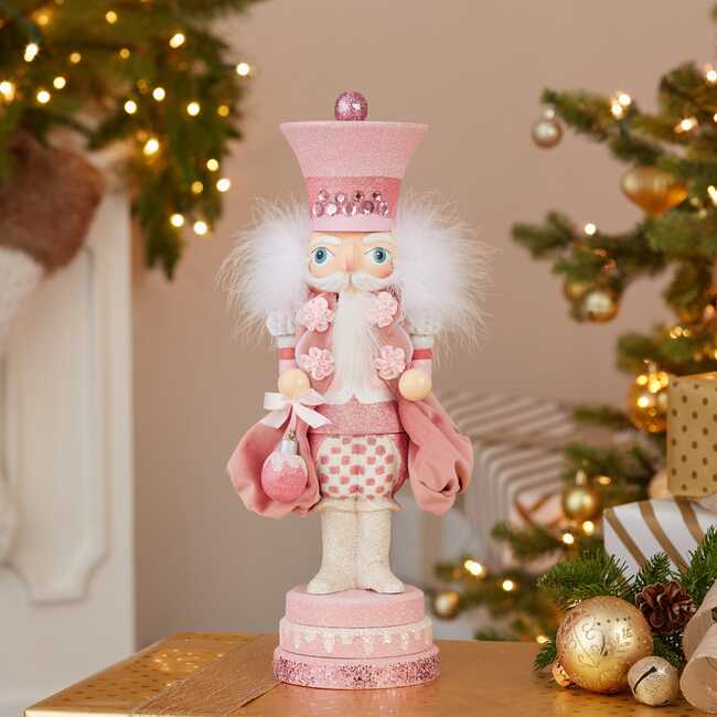 15-Inch Pink Sweet Soldier Nutcracker - Nutcrackers - 6