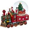 120MM Musical Santa Driving Train Water Globe - Accents - 1 - thumbnail