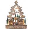 12.6-Inch Battery Operated Lighted Christmas Tree Village - Accents - 1 - thumbnail