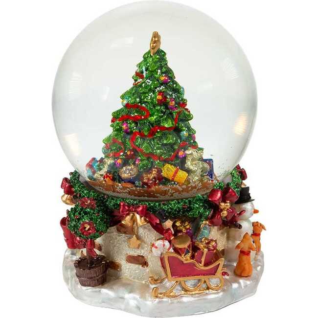 120MM Musical Christmas Tree Water Globe - Accents - 2