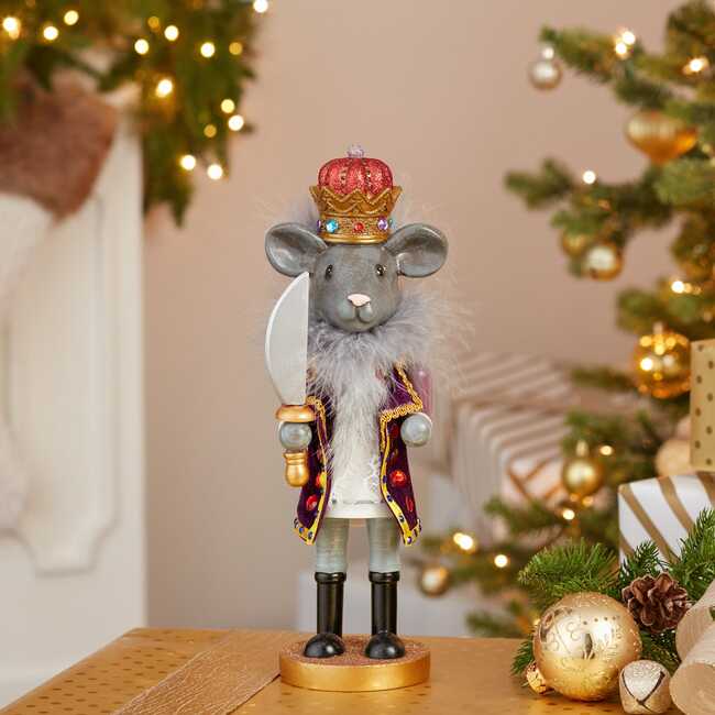 12-Inch Mouse King Nutcracker - Nutcrackers - 7