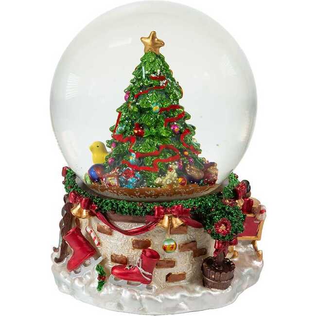 120MM Musical Christmas Tree Water Globe - Accents - 3