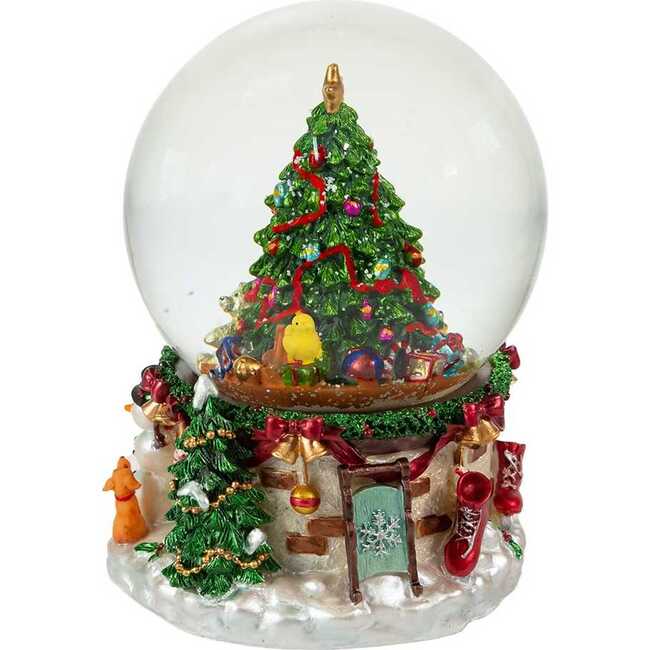 120MM Musical Christmas Tree Water Globe - Accents - 4