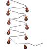 10-Light Rudolph Head with Wreath Light Set - Lights - 2