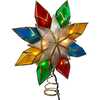 10-Light Capiz Star Multicolored Treetop - Tree Toppers - 2