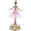 10-Inch Pink Ballerina Figure with Musical Base - Accents - 3