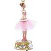 10-Inch Pink Ballerina Figure with Musical Base - Accents - 4