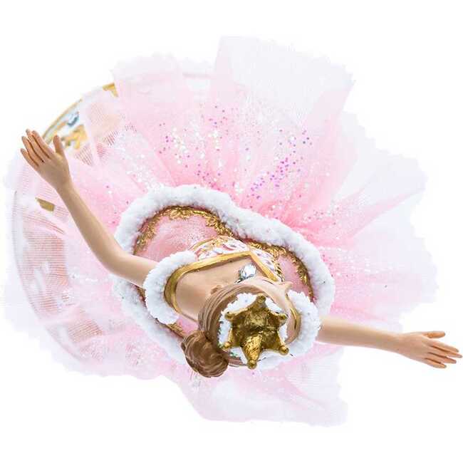 10-Inch Pink Ballerina Figure with Musical Base - Accents - 6