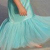 Enchanted Mermaid Skirt, Crown & Wand, Teal - Costumes - 4