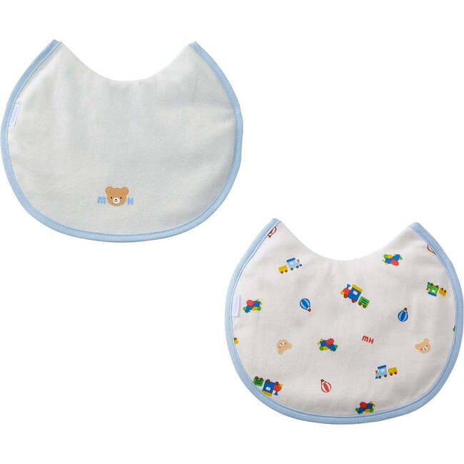 Nursing Bib Set, Blue