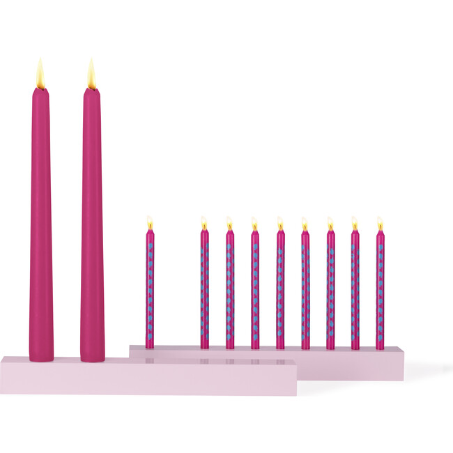 Licht Double Menorah, Blush