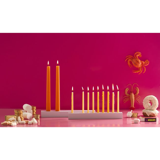 Licht Double Menorah, Snow - Menorahs & Candles - 2