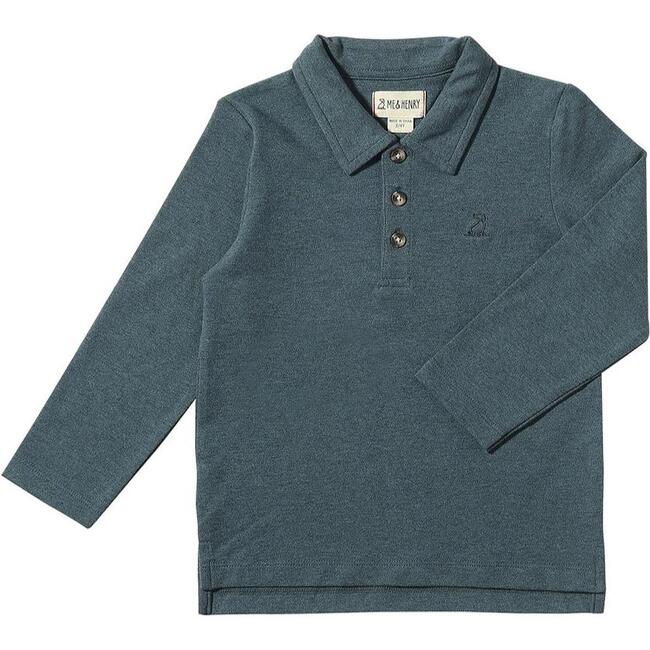 Spencer Pique Long Sleeve Polo Shirts, China