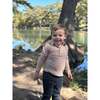 Spencer Long Sleeve Polo Shirts, Pumpkin & White - Polo Shirts - 3