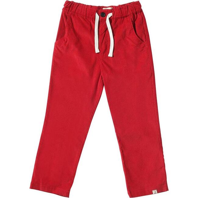 Modoc Classic Corduroy Comfort Fit Pants, Red