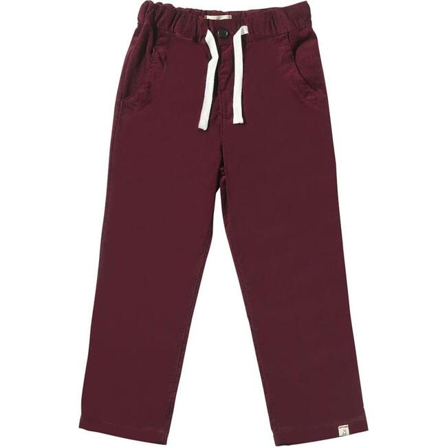 Modoc Classic Corduroy Comfort Fit Pants, Burgundy