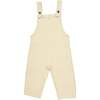 Baby Galleon Chunky Corduroy Long Overalls, Tan - Overalls - 1 - thumbnail