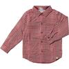 Atwood Woven Long Sleeve Shirt, Red Micro Plaid - Shirts - 1 - thumbnail