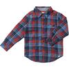 Atwood Woven Long Sleeve Shirt, China & Rust Plaid - Shirts - 1 - thumbnail