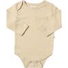 Baby Tellico 3-Quarter Sleeve Triple Pack Onesies, Cream, Gold & Beige (Pack Of 3) - Onesies - 2