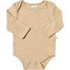 Baby Tellico 3-Quarter Sleeve Triple Pack Onesies, Cream, Gold & Beige (Pack Of 3) - Onesies - 4