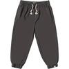 Airforce Relaxed Fit Cuffed Ankle Drawstring Pants, Charcoal Ripstop - Pants - 1 - thumbnail