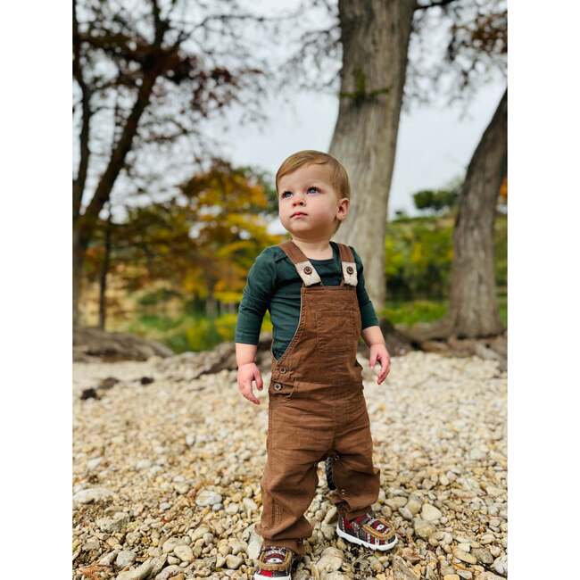 Baby Tellico 3-Quarter Sleeve Triple Pack Onesies, Tan, Green & Sage (Pack Of 3) - Onesies - 6