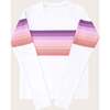 Unisex Rashguard, Purple Sands Rainbow - Rash Guards - 1 - thumbnail