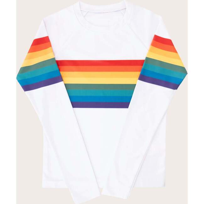 Unisex Rashguard, Forever Summer Rainbow