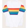 Unisex Rashguard, Forever Summer Rainbow - Rash Guards - 1 - thumbnail