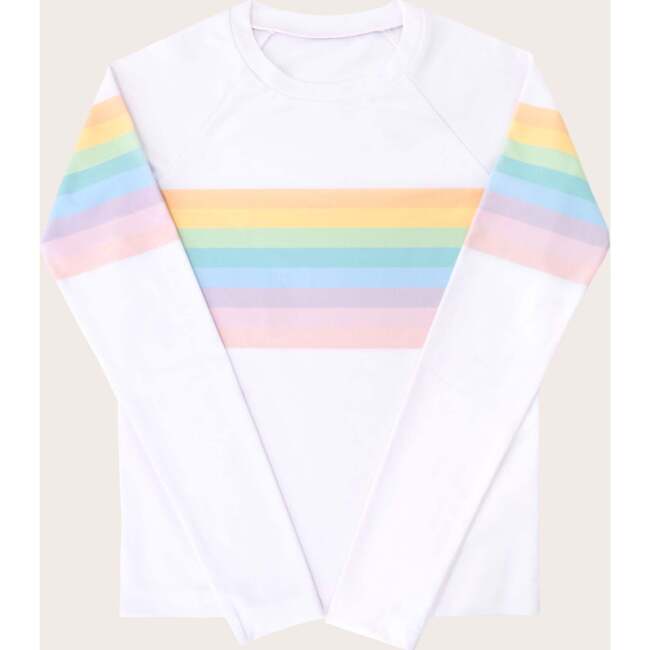 Unisex Rashguard, West Coast Rainbow