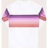 Unisex Rashguard, Purple Sands Rainbow - Rash Guards - 3