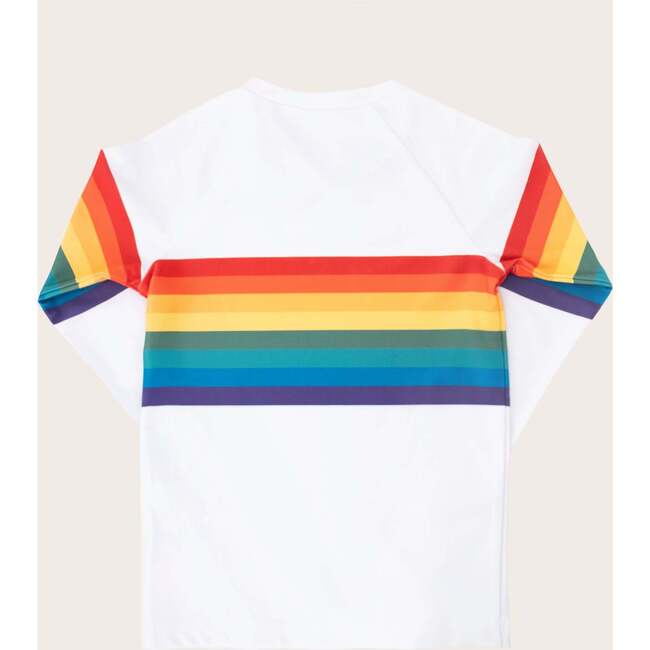 Unisex Rashguard, Forever Summer Rainbow - Rash Guards - 3