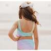 Scoop Neck 2-Piece Tank Swimsuit, West Coast Rainbow - Two Pieces - 3