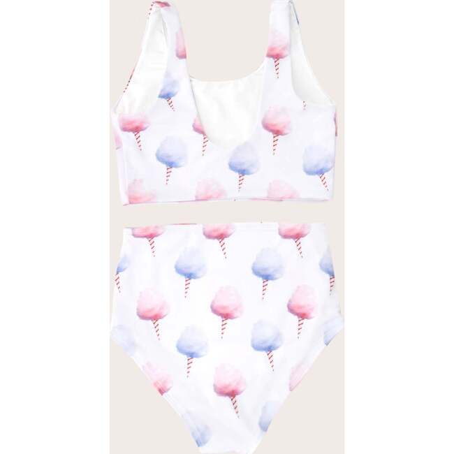 Scoop Neck 2-Piece Swimsuit, Cotton Candy - Two Pieces - 2