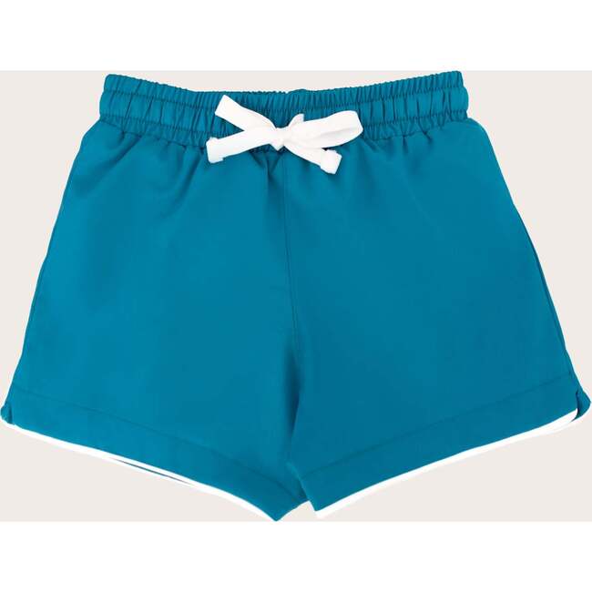 Boy's Swim Shorts, Forever Summer Blue