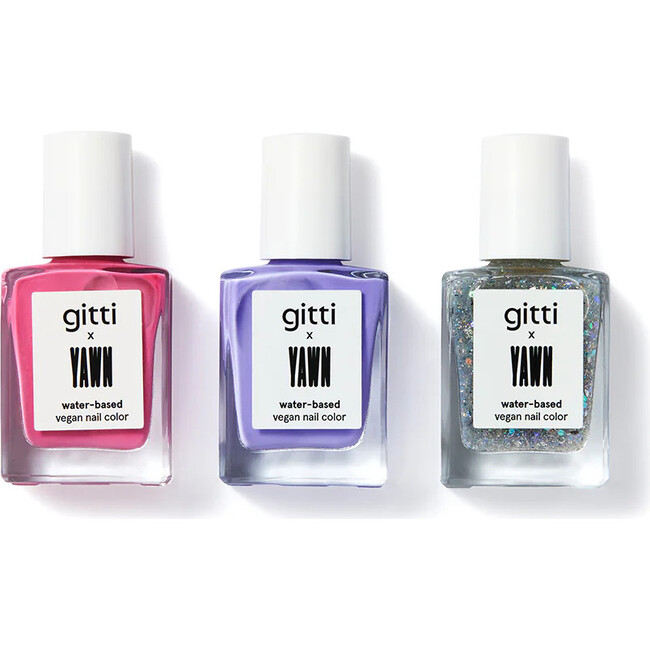 gitti x YAWN Kids Nail Color Set