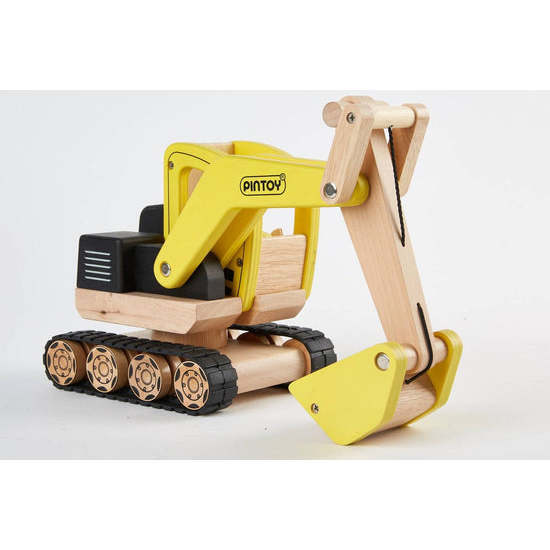 PINTOY Push-Along Digger - Transportation - 2