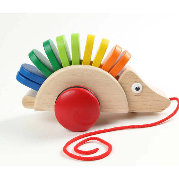 PINTOY Pull-Along Porcupine