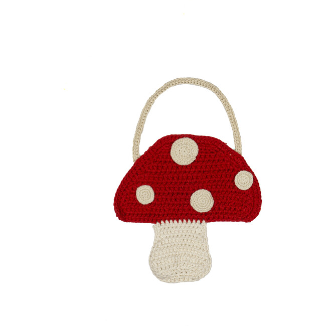 Crochet Purse, Mushroom