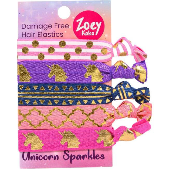 Unicorn Sparkles Hair Ties