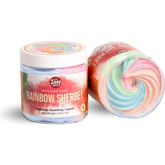 Rainbow Sherbet Whipped Soap