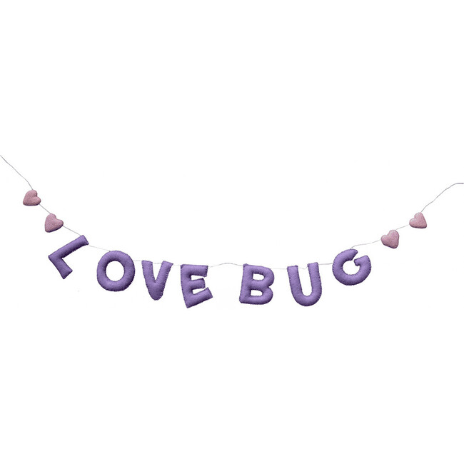 Love Bug Wool Felt Garland