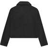 Manning Straight Fit Front Pocket Denim Jacket, Black Coated - Jackets - 2